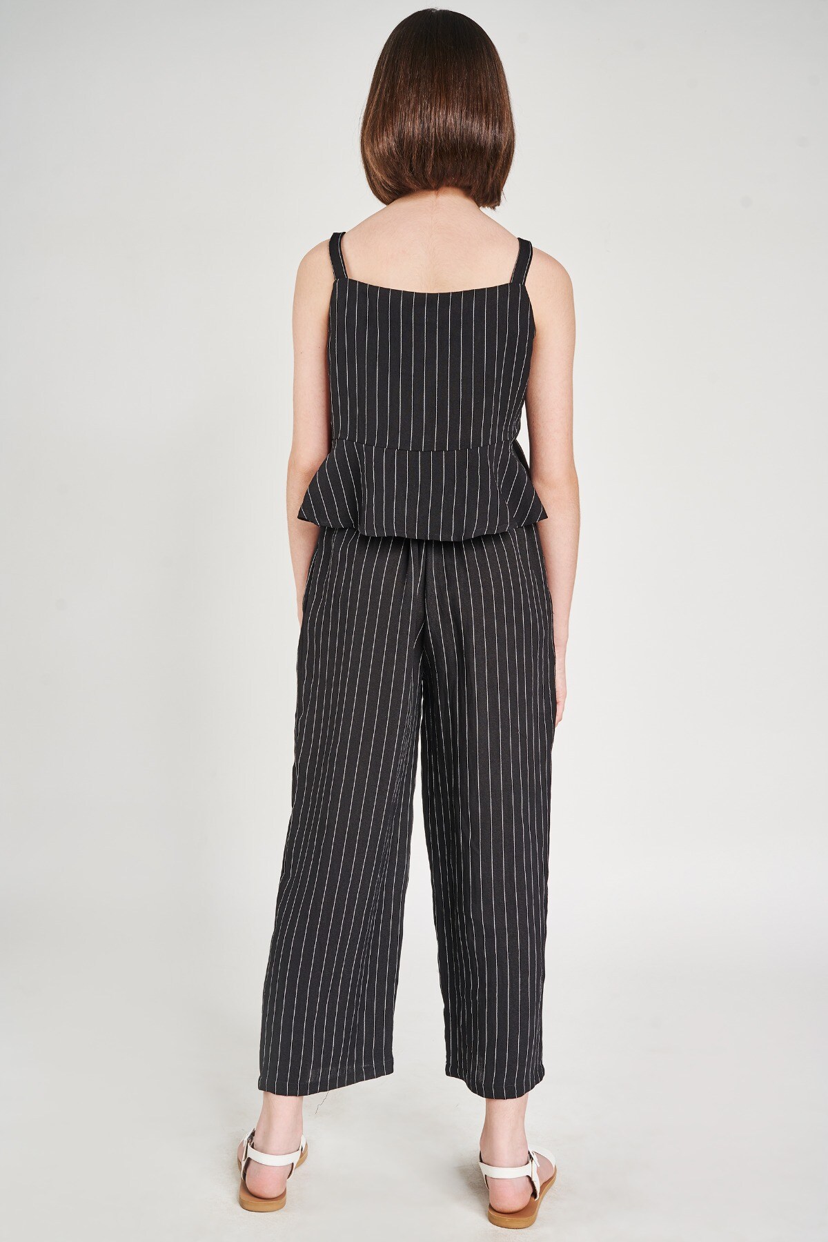 5 - Black Striped Printed Shirters Co-Ordinate  Set, image 5